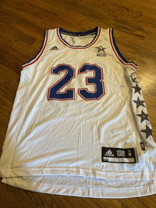 Rare Adidas 2015 Nba All - Star Game Cleveland Cavaliers Lebron James Jersey