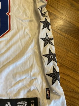 Rare Adidas 2015 NBA All - Star Game Cleveland Cavaliers LeBron James Jersey 3