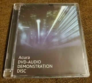 Acura Dvd - Audio Demonstration Disc Rare Htf Foo Beck Seal Eagles Doors More,