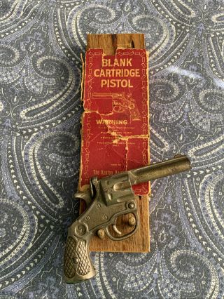 Rare Vintage 1930’s Kenton " Art " Toy Pistol -
