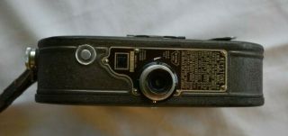 Antique - Vintage Camera - Keystone K - 8 8mm Camera.  Still Winds And Runs.