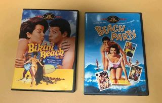 Rare Bikini Beach & Beach Party Dvd 