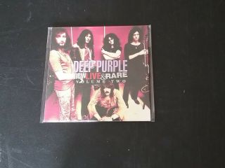 Deep Purple -,  Live & Rare Vol 2 - Cd - Japanese Mini Lp (w/ Obi Strip)