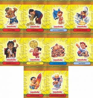 2004 Topps Garbage Pail Kids Ans 3 Pop Up Set 10/10 Cards Rare Gpk Standees 18th
