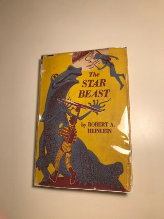 The Star Beast By Robert A.  Heinlein 1954 Hcdj First Edition Rare Collectible