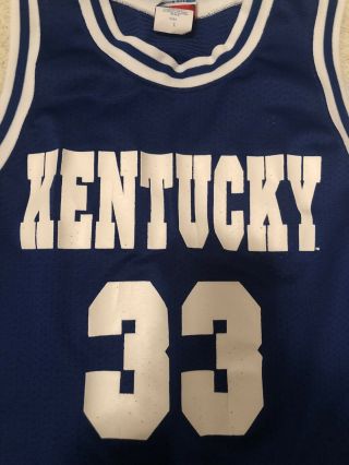 Vintage 90’s University of Kentucky Wildcats Jersey Ron Mercer (L) RARE 3