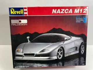 Revell 1:24 Scale Vintage Nazca M12 Italdesign Concept Car Boxed Model Kit Nores