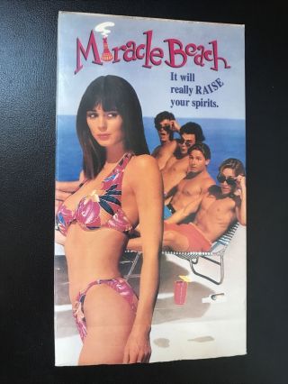 Miracle Beach Vhs Very Rare Cult Sexy Comedy Sleaze Raunchy Htf Amy Dolenz Genie