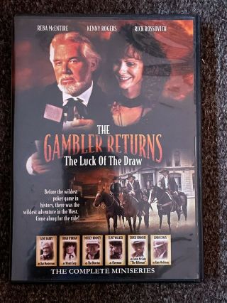The Gambler Returns: The Luck Of The Draw (dvd) Rare/oop Kenny Rogers