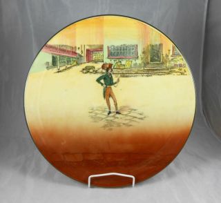 Fabulous Rare Royal Doulton Dickens Ware Alfred Jingle Very Large Platter