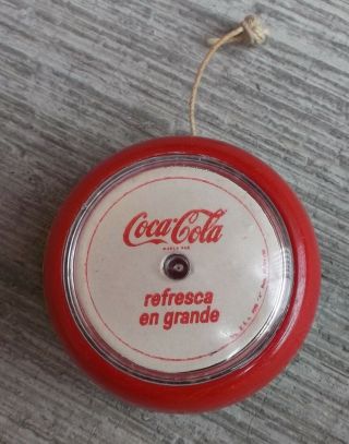 Antique Coca - Cola - Sprite Yo - Yo Made In Mexico 1968