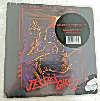 Coheed & Cambria Rick Springfield Rare Limited Edition Vinyl Jessies Girl 2 Red