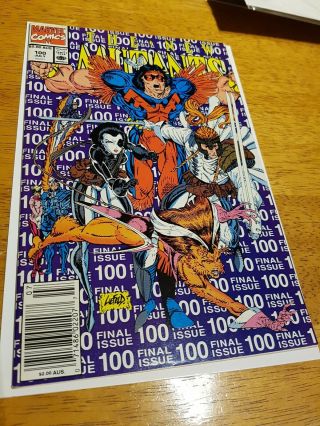 The Mutants 100.  Rare Australian Price Variant.  Near