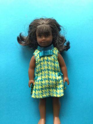 Vintage American Girl 6.  5 Inches Tall African - American