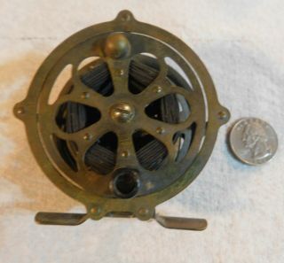 Early Shakespeare Kazoo Fly Fishing Reel Antique Tackle Box Lure Fish Old