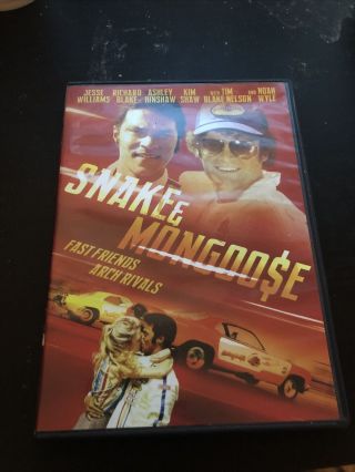 Snake & Mongoose (dvd,  2014) Jesse Williams Richard Blake Oop Mega Rare