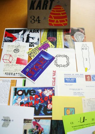 Kart 34 (mail Art,  Fluxus,  Visual Poetry,  Dada,  Zine In A Box) Rare Early Issue