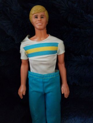 Vintage 1983 Mattel " Great Shape Ken " Doll,  Clothed