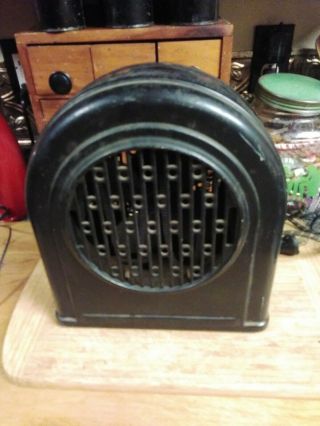 Vintage /antique Westinghouse Tombstone Electric Heater,  Metal 110 - 120