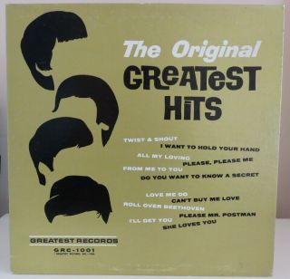 Very Rare The Beatles - " The Greatest Hits " - Grc - 1001 - Us 1964