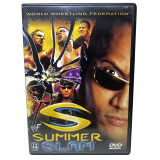 Wwf Summerslam 2000 (dvd,  2000) Wwe Rare