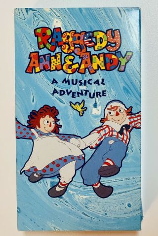 Raggedy Ann & Andy A Musical Adventure Vhs Videotape Rare Fox Video Cartoon 1976