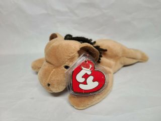 Ty Beanie Baby Derby With Coarse Mane Rare 3rd / 2nd Gen Tag