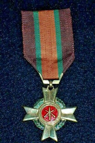 Republic Of Vietnam Rvn Army Meritorious Service Medal Rare In Country Made Vf,