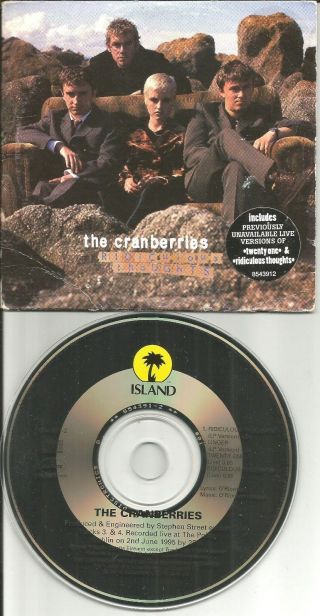 Dolores O’riordan Cranberries Ridiculous Thoughts Rare Live Trx Carded Cd Single