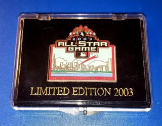 Chicago White Sox 2003 All Star Game Limited Edition Pin Display Box Rare