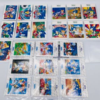 Rare 1997 Sonic the Hedgehog SEGA FREAKS THE CARD Trading cards japan 2