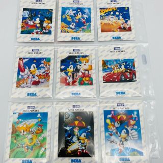 Rare 1997 Sonic the Hedgehog SEGA FREAKS THE CARD Trading cards japan 3