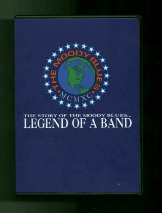 Rare Out - Of - Print Dvd - The Moody Blues - Legend Of The Band
