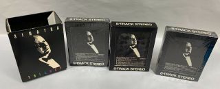 Rare Vuntage Frank Sinatra 8 Track 3 Piece Tape Trilogy Set (a6)