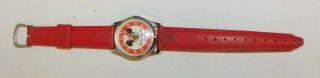 Rare Old Mickey Mouse Club Premium Character Watch Wristwatch Runs