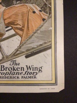 J.  C.  Leyendecker Art Collier’s Cover August 28 1909 Saturday Evening Post RARE 2