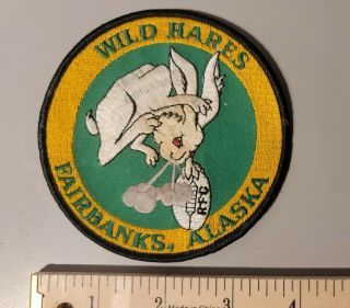 Rare Fairbanks Alaska Ak Rugby Patch Wild Hares Australian Rules Football