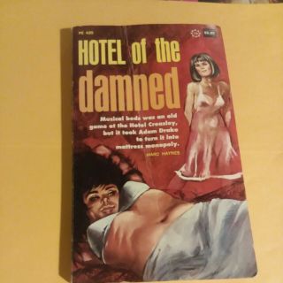 Hotel Of The Damned By Haynes Rare Us Private Ed 420 Sleaze Gga Pulp Vintage Pb
