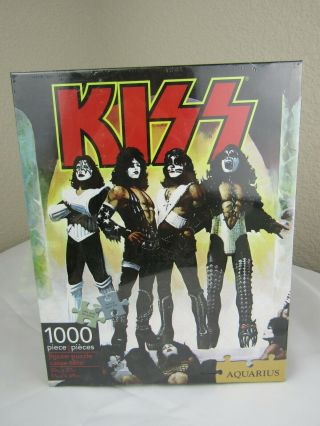 Kiss Love Gun Album Cover Jigsaw Puzzle 1000 Piece Nib Rare Discontinued