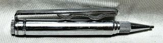 Rare Vintage 1950s Miniature 2 7/8 " Tie Clasp Mechanical Pencil