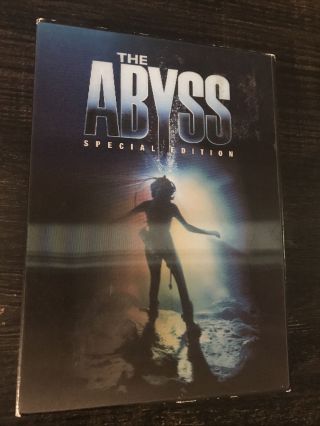 " The Abyss " Special Edition - W/ Slipcover Directed By James Cameron Rare.
