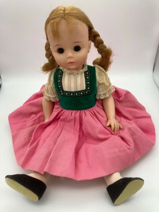 Vintage Madame Alexander 14 " Louisa From The Sound Of Music