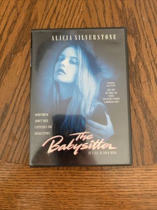 The Babysitter (dvd,  2002) Alicia Silverstone - Rare