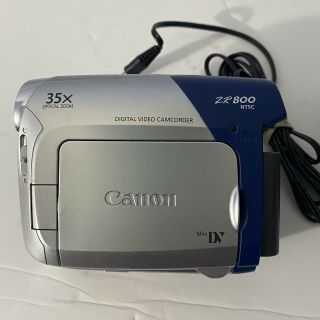 Canon ZR800 Mini DV Camcorder 35x Zoom Video Transfer & RARE 2