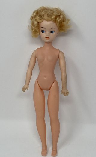 Vintage Clone Hollow Plastic Tammy Doll Made In Hong Kong