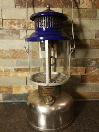 Antique Rare 1920s 267 American Gas Machine Ready Lite Lantern W/original Globe