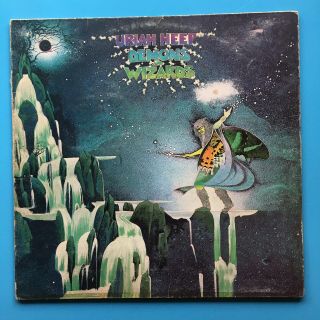 Uriah Heep - Demons And Wizards - 1972 Uk 1st Press Bronze A - 1u / B - 1u Lp Rare