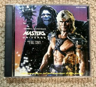 Masters Of The Universe (1987) Ost By Bill Conti,  Varese Sarabande - Rare