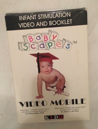 Rare Babyscapes - Video Mobile - Infant Stimulation Video And Book