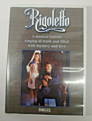 Rare Oop Dvd Rigoletto Feature Film For Families Musical Fantasy